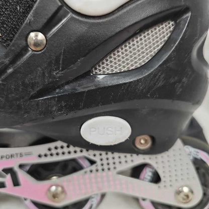 2PM Sports Cytia Girls Adustable Inline Skates, Size 3-6