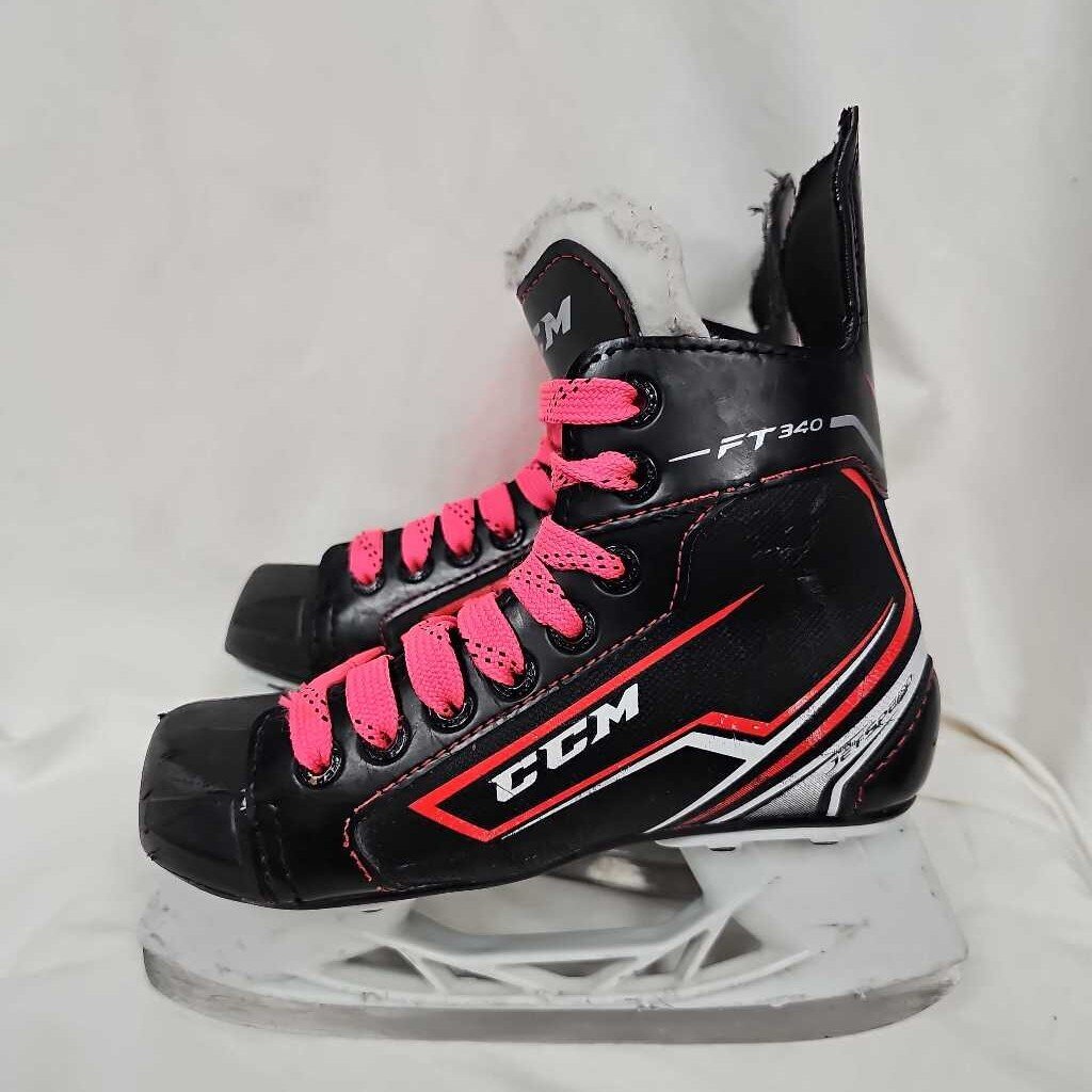 CCM Jetspeed FT340 Junior Hockey Skates, Size 1