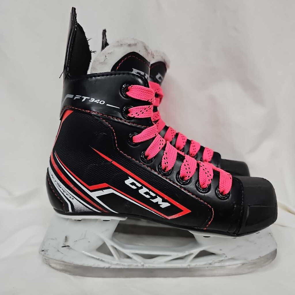 CCM Jetspeed FT340 Junior Hockey Skates, Size 1