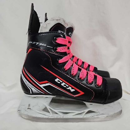 CCM Jetspeed FT340 Junior Hockey Skates, Size 1