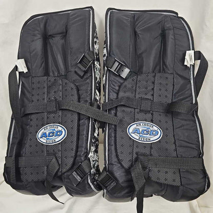 Franklin SX Pro GP 1200 Street Hockey Goalie Leg Pads, 24"