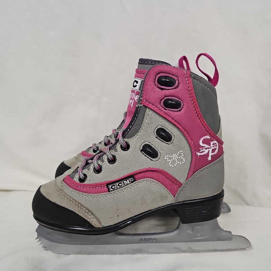 CCM Jamie Girl Figure Skates, Size 1