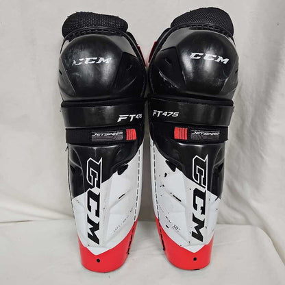 CCM Jetspeed FT475 Hockey Shin Guards, 12"