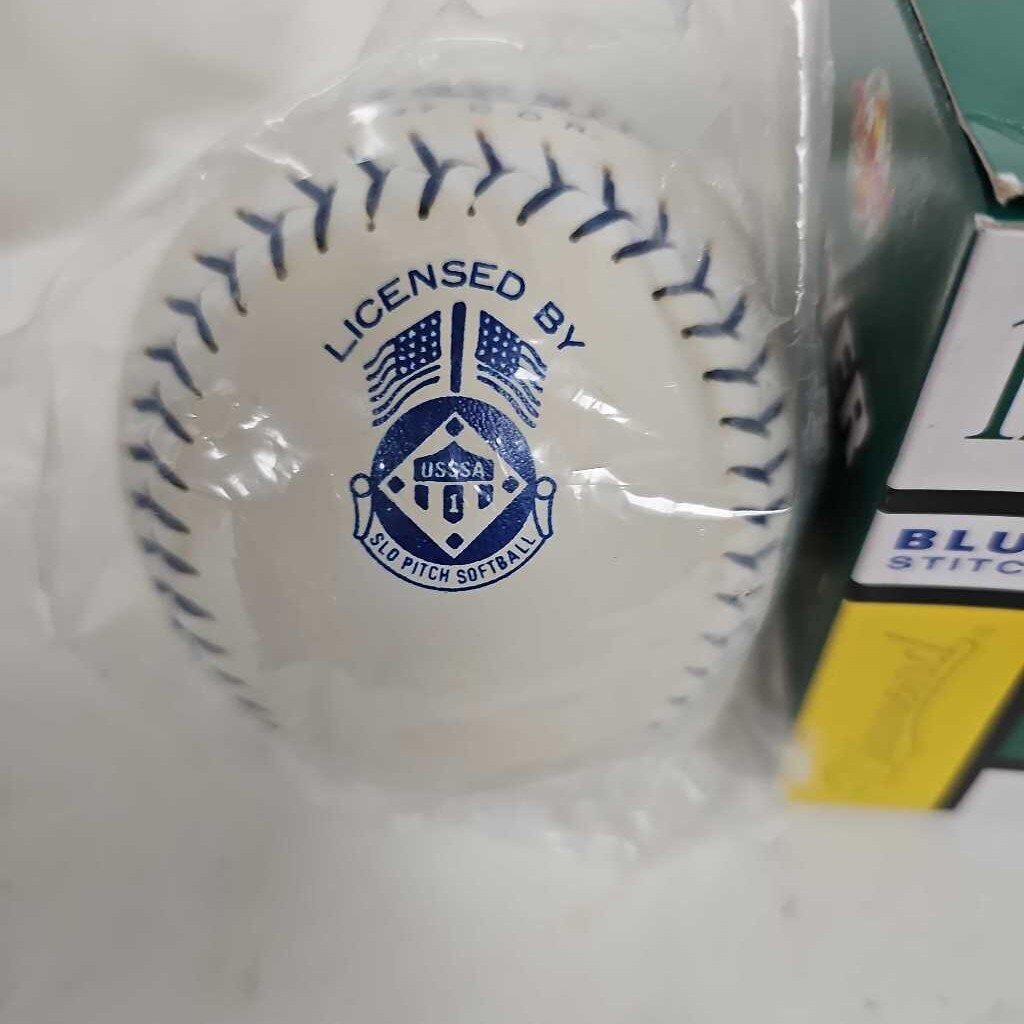 Diamond Blue Flyer Slowpitch Softball, 12"