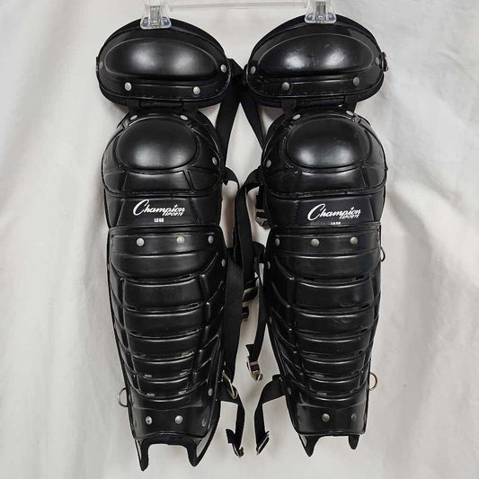 Champro Double Knee Umpire Leg Guards, 15"
