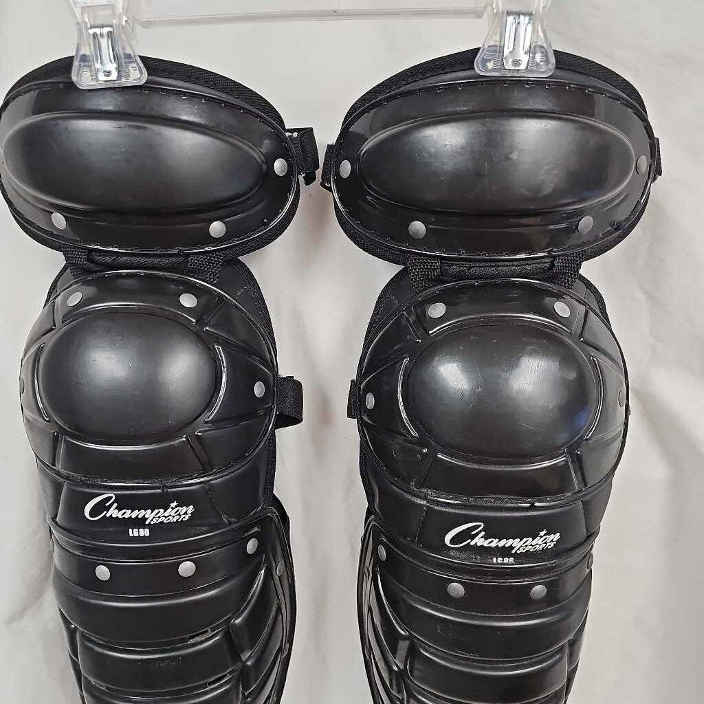 Champro Double Knee Umpire Leg Guards, 15"