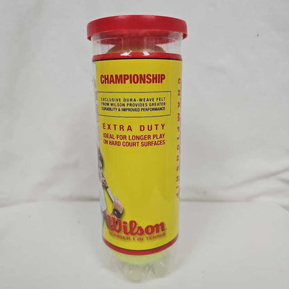 Wilson Championship Extra Duty Tennis Balls, 3 pack