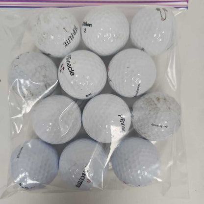 Mixed Bag of Golf Balls, 12 pack