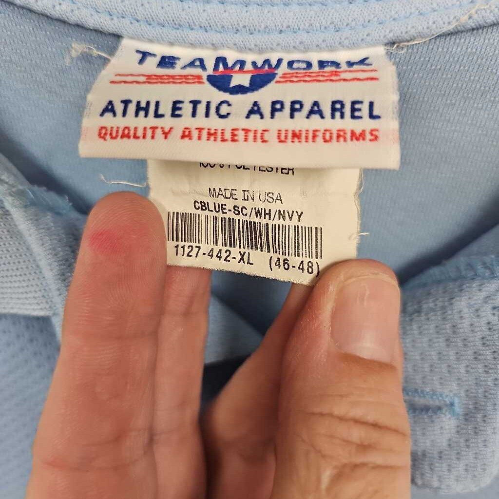 Teamwork Umpire Polo, Light Blue, XL