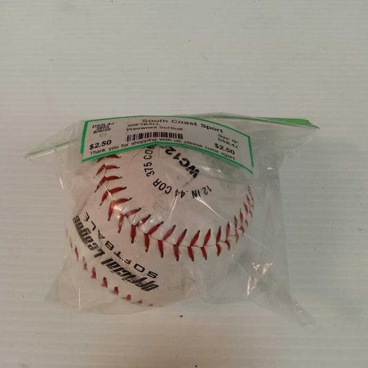 Preowned Softball