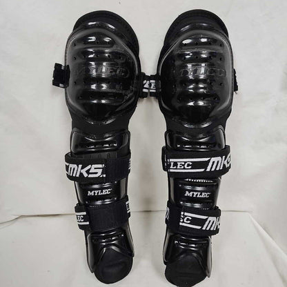 Mylec MK5 Street Dek Hockey Shin Guards, 11"