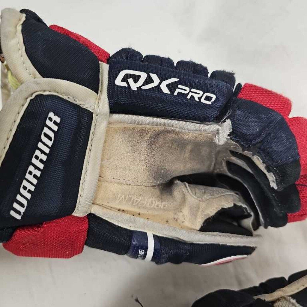 Warrior Alpha QX Pro Junior Hockey Gloves, 10"