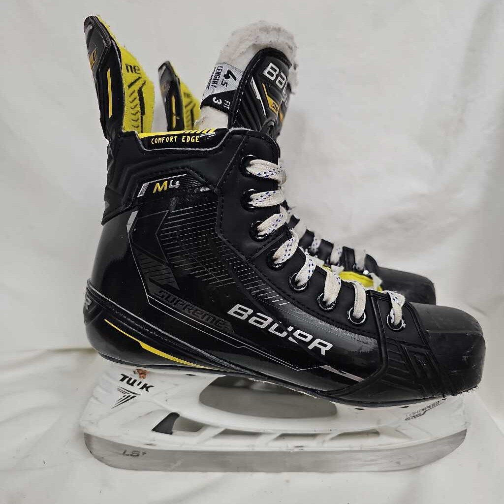 Bauer Supreme M4 Intermediate Hockey Skates, 4.5 Fit 3