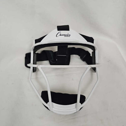 Champion Sports Softball Fielder's Mask, White