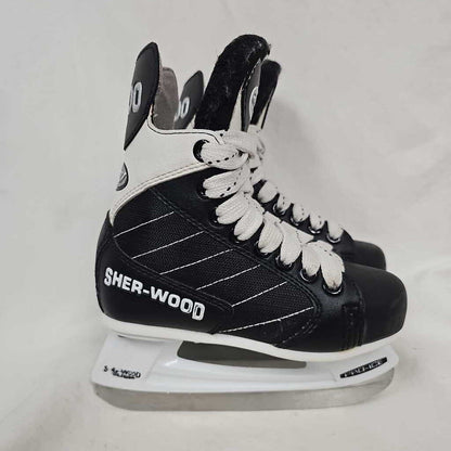 Sherwood 5000 Youth Hockey Skates, Size Y10