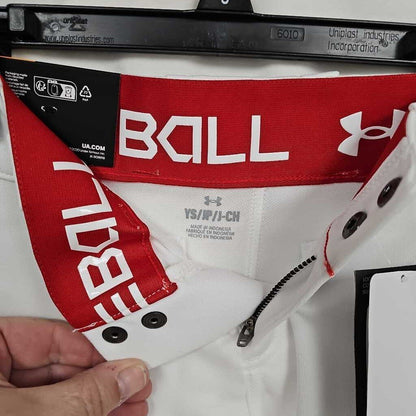 Under Armour Loose Piped Baseball Pants, Youth Small