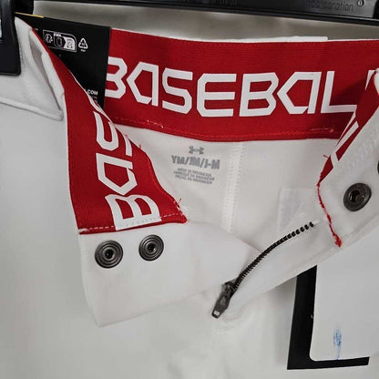 Under Armour Loose Piped Baseball Pants, Youth Medium