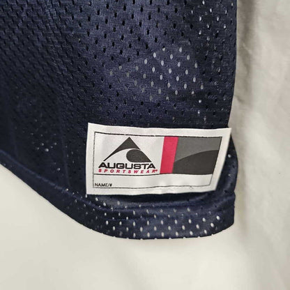 Augusta Pink Ribbon Football Jersey, Navy, Adult XL