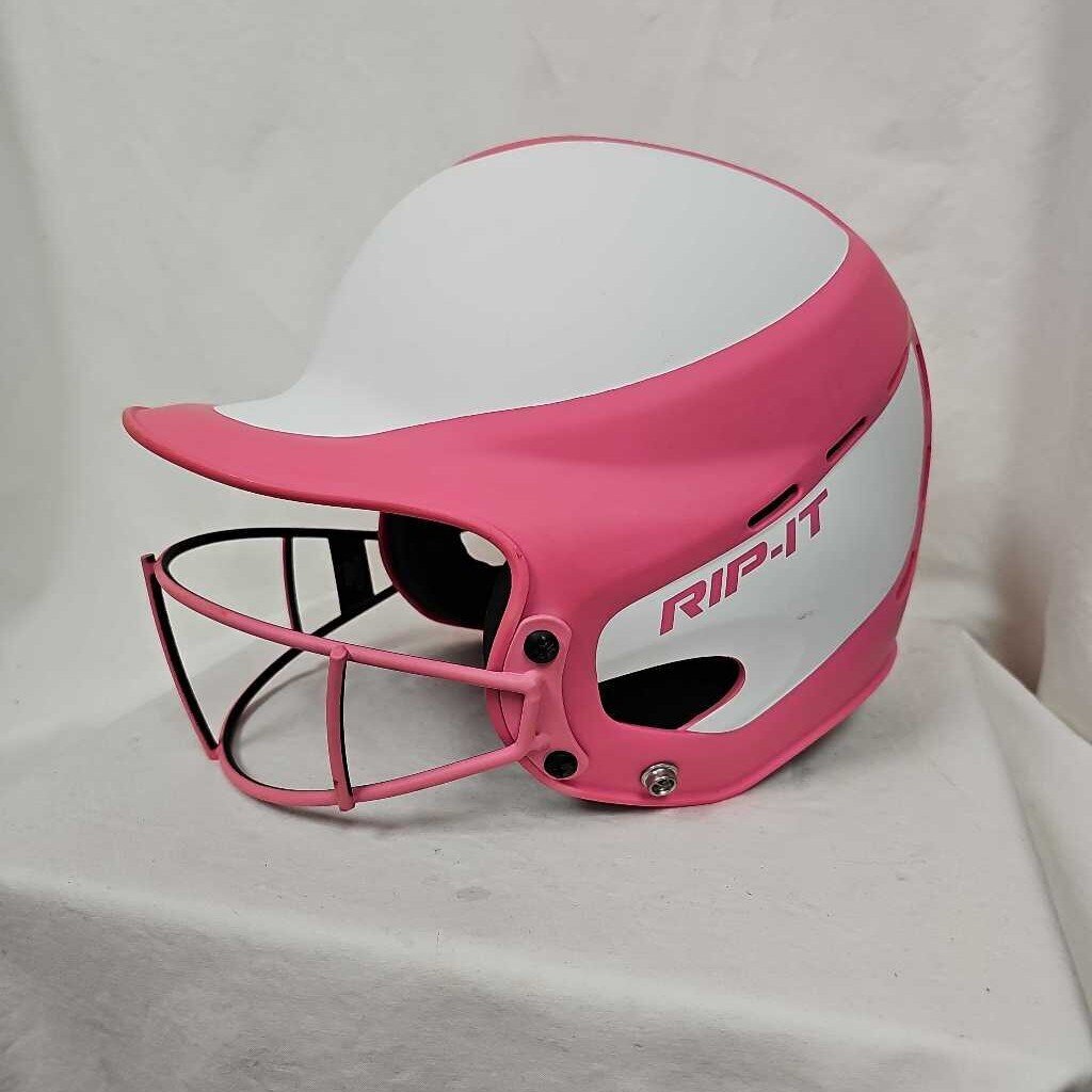 Rip-It Vision w/ Facemask Batting Helmet, 6 1/2 - 7 3/8