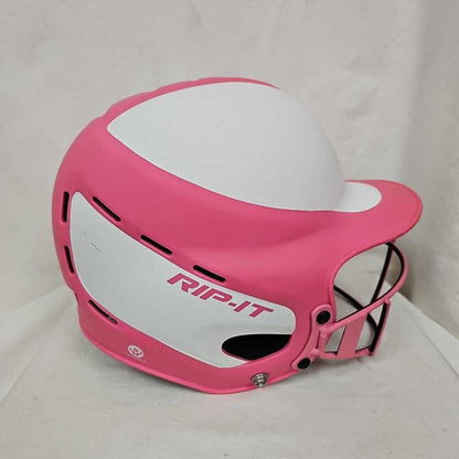 Rip-It Vision w/ Facemask Batting Helmet, 6 1/2 - 7 3/8