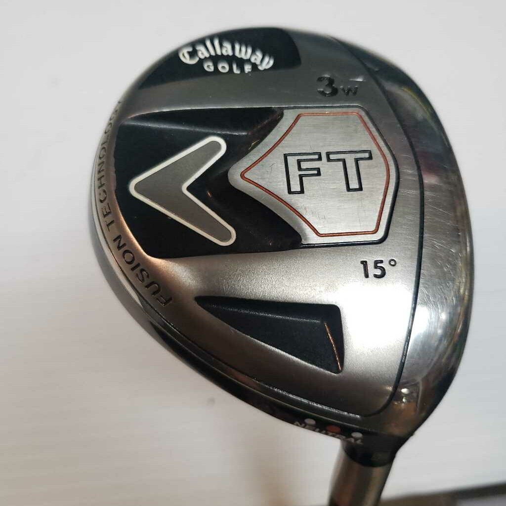 Callaway FT 15* 3 Wood with Fujikura Fit-On 160 Graphite Shaft