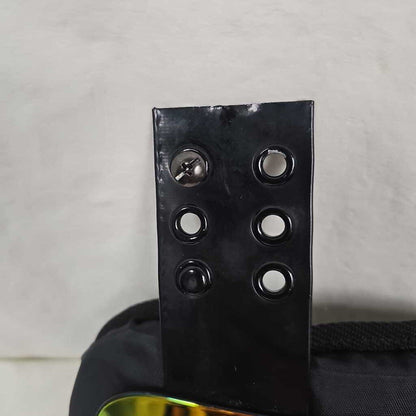 Battle Chrome Adult Football Back Plate