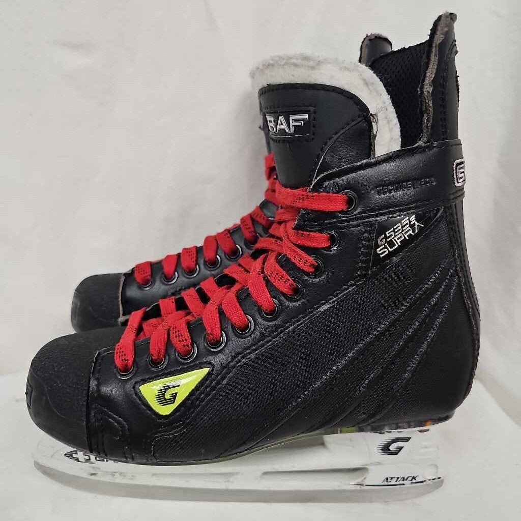 Graf Supra G535S Junior Hockey Skates, Size 4.5 Wide