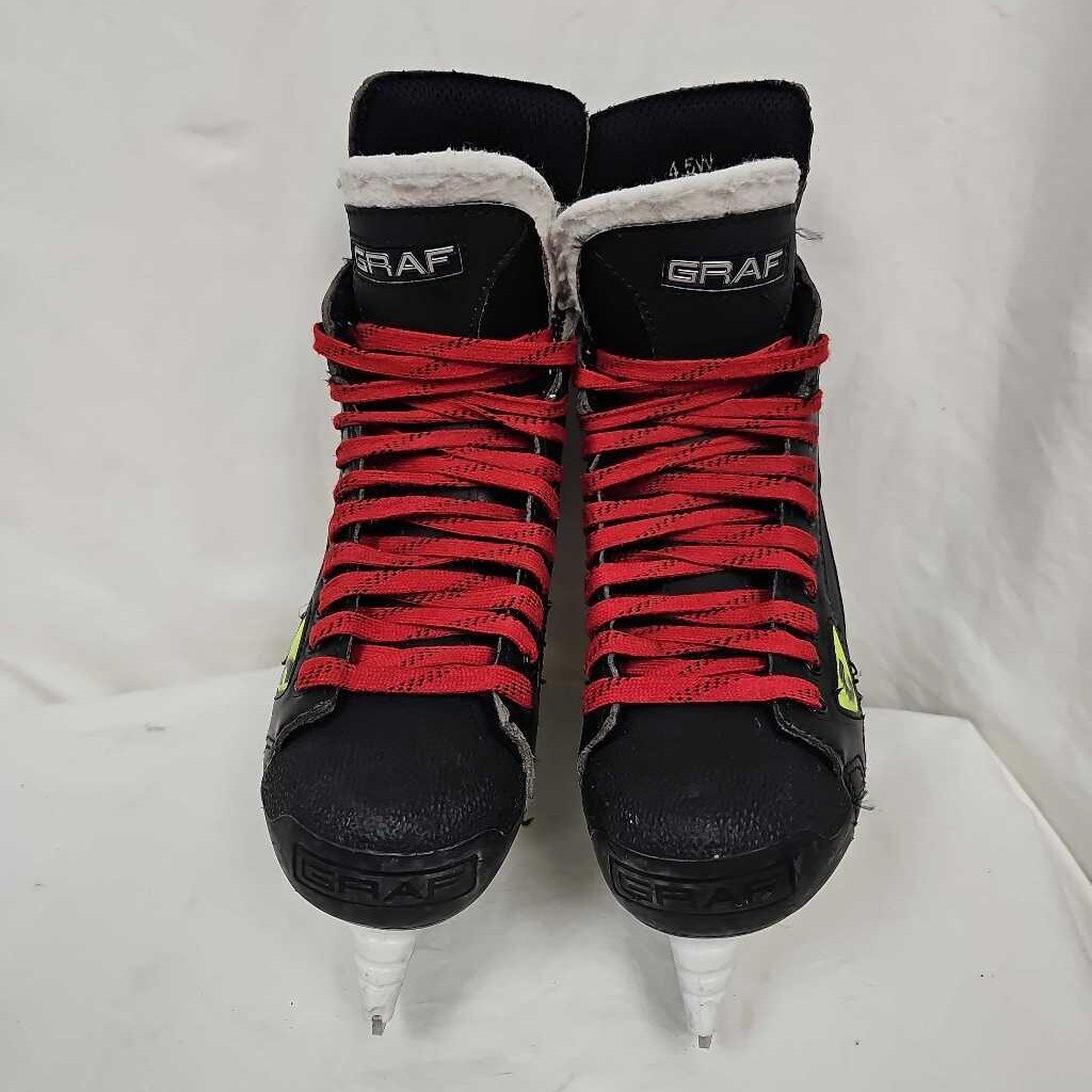 Graf Supra G535S Junior Hockey Skates, Size 4.5 Wide