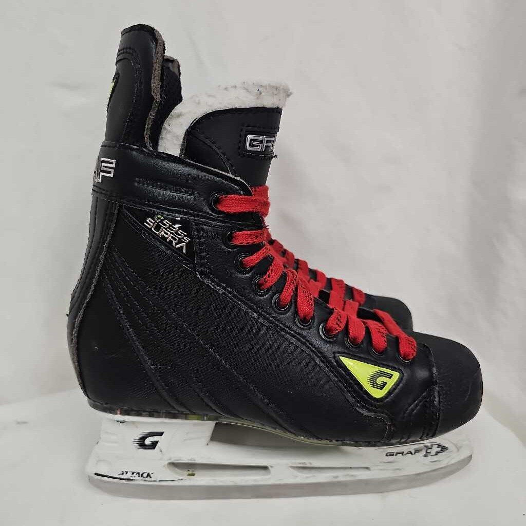Graf Supra G535S Junior Hockey Skates, Size 4.5 Wide