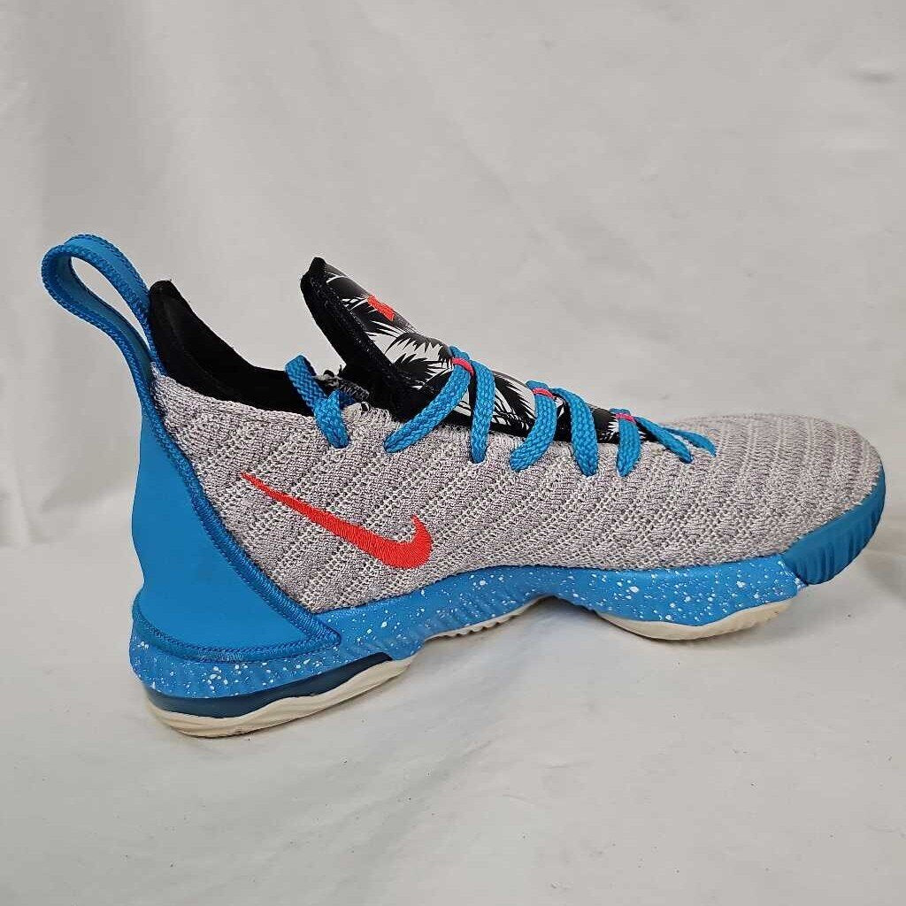 Nike Lebron 16 "South Beach" Basketball Shoes, Size 5.5Y