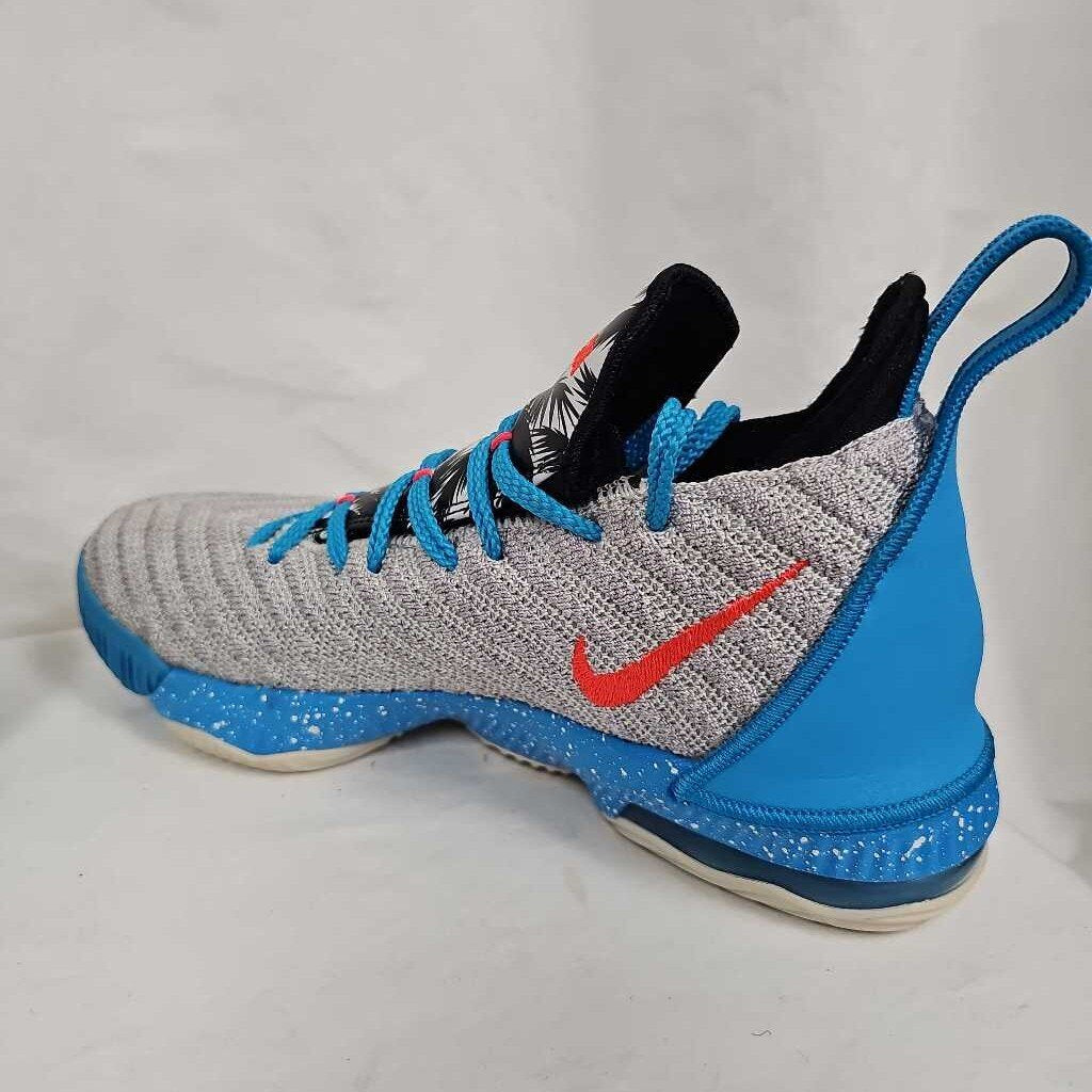 Nike Lebron 16 "South Beach" Basketball Shoes, Size 5.5Y