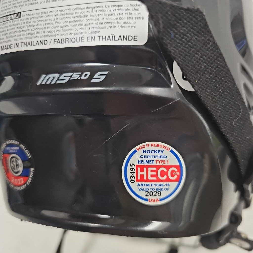 Bauer IMS 5.0 Hockey Helmet Combo, Small