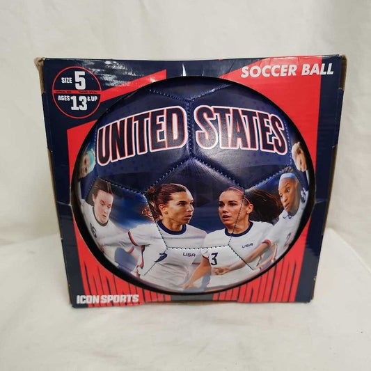 Icon Sports US Women's National Team 2023 Soccer Ball, Size 5