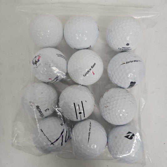 Mixed Bag of Golf Balls, 1 Dozen