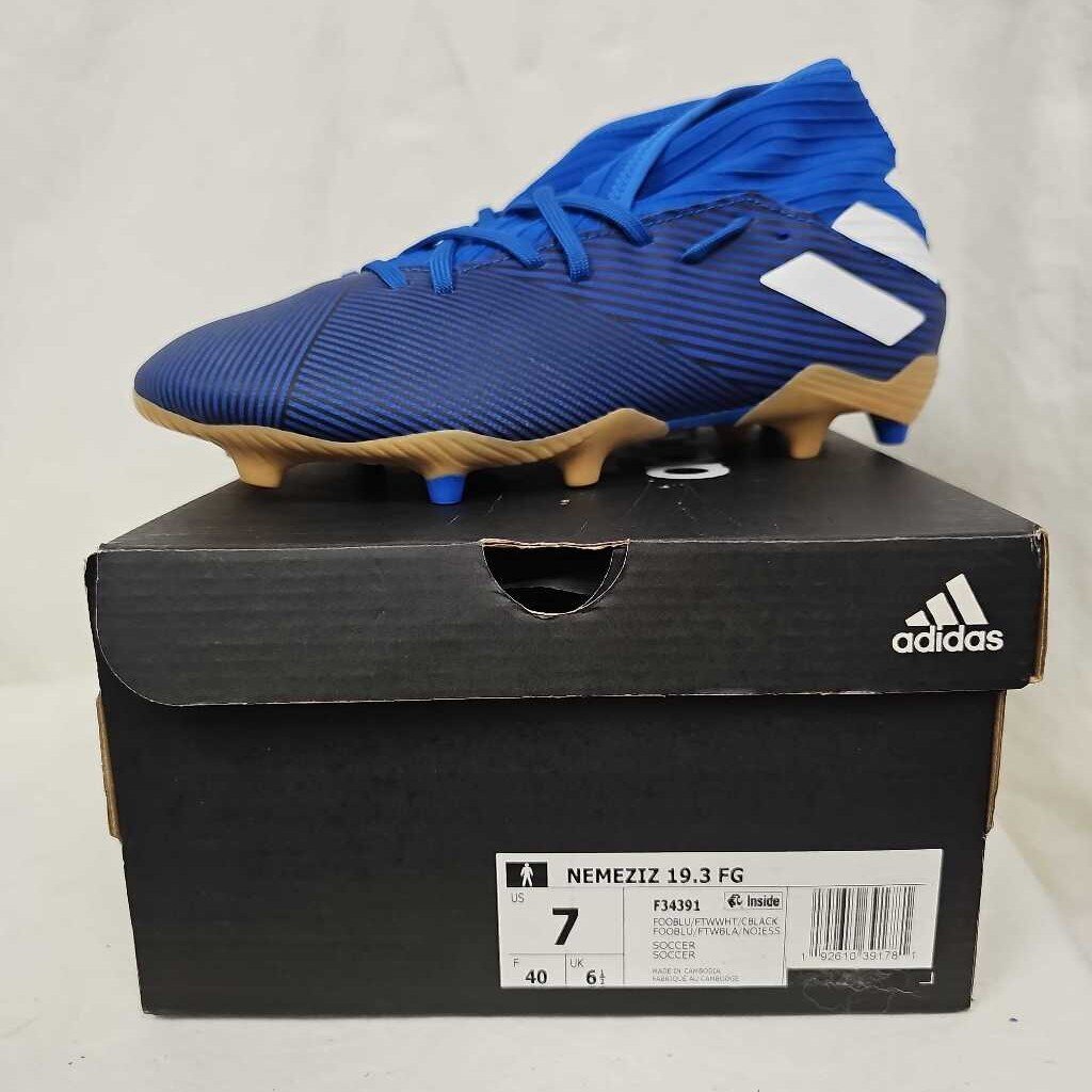 Adidas Nemeziz 19.3 FG Men's Soccer Cleats, Size 7