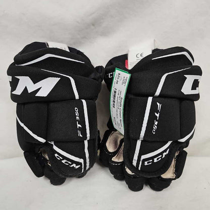 CCM Jetspeed FT350 Youth Hockey Gloves - 10" - Black