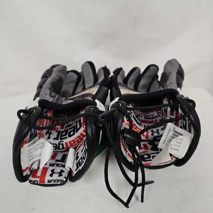 Under Armour 2T2 Men's Lacrosse Gloves - Small - Black