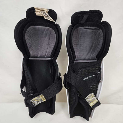 Reebok SC87 4 Youth Hockey Shin Guards - 9" - White