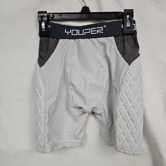 Youper Elite Youth Sliding Shorts, Size Medium