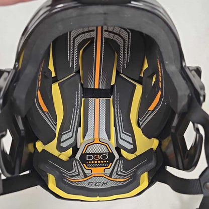 CCM FL3DS Youth Hockey Helmet Combo, Black
