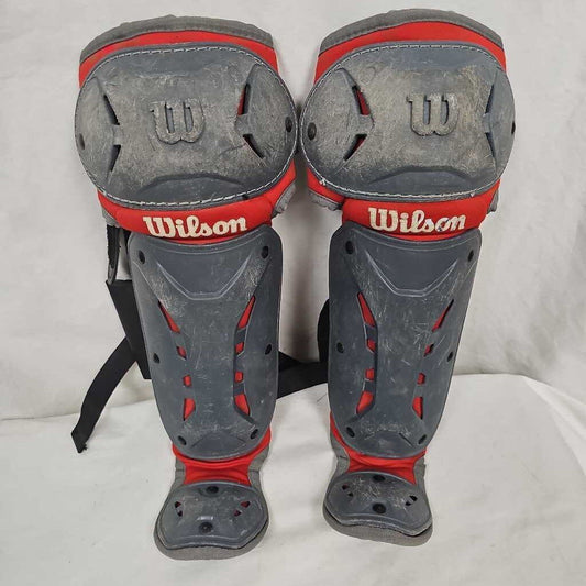 Wilson Jr Youth Catchers Leg Guards, 11"