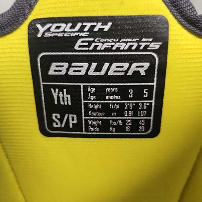 Bauer Supreme S170 Youth Hockey Shoulder Pads, Size Small