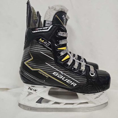 Bauer Supreme M40 Junior Hockey Skates, Size 1