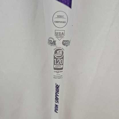 Easton Pink Sapphire (-10) Fastpitch Softball Bat, 28/18