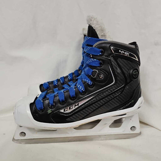 CCM Ribcor 44K Pump Junior Goalie Skates, Size 4