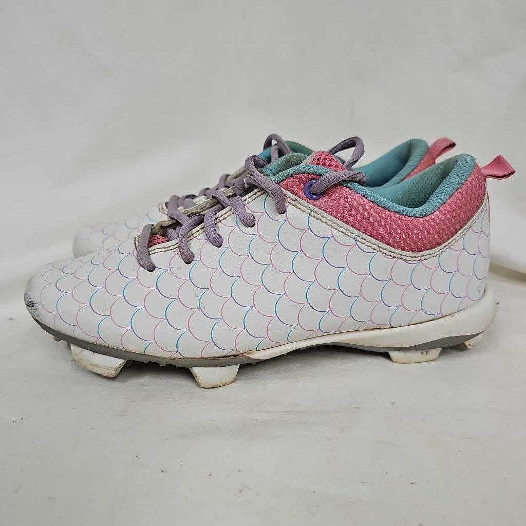 Rip-It Play Ball Kid's Softball Cleats, Size 4