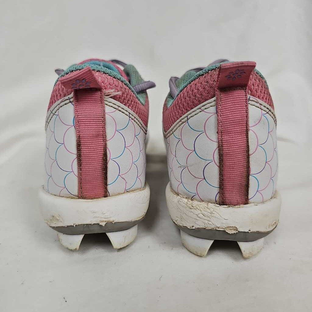 Rip-It Play Ball Kid's Softball Cleats, Size 4