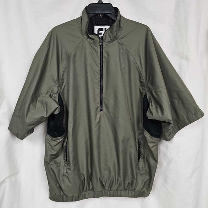 FootJoy DryJoys 1/4 Zip Wind Shirt, Men's Large