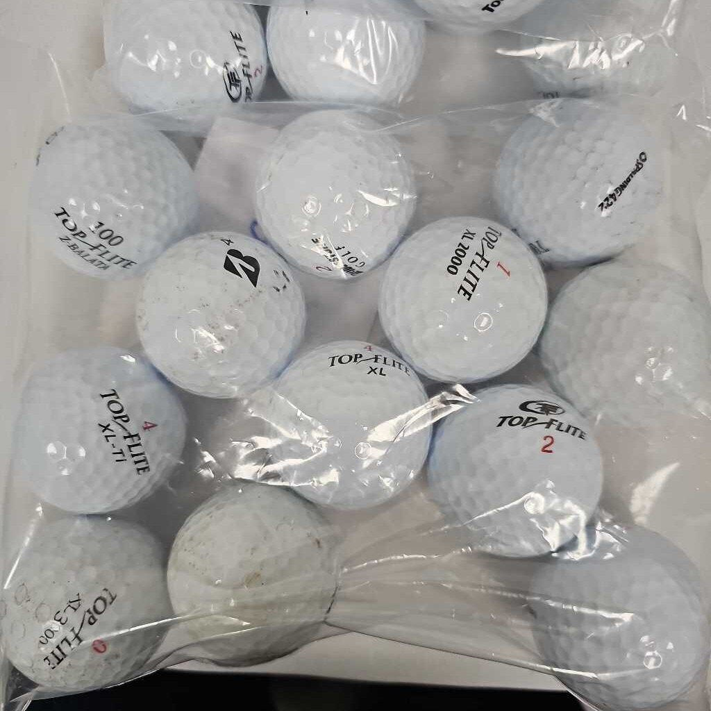 Mixed Preowned Golf Balls - 1 Dozen