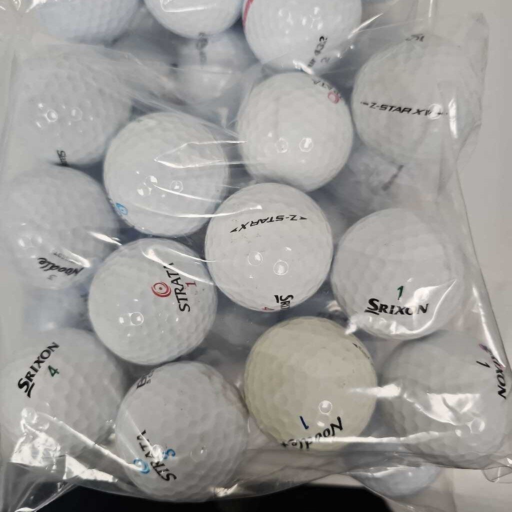 Mixed Preowned Golf Balls - 1 Dozen